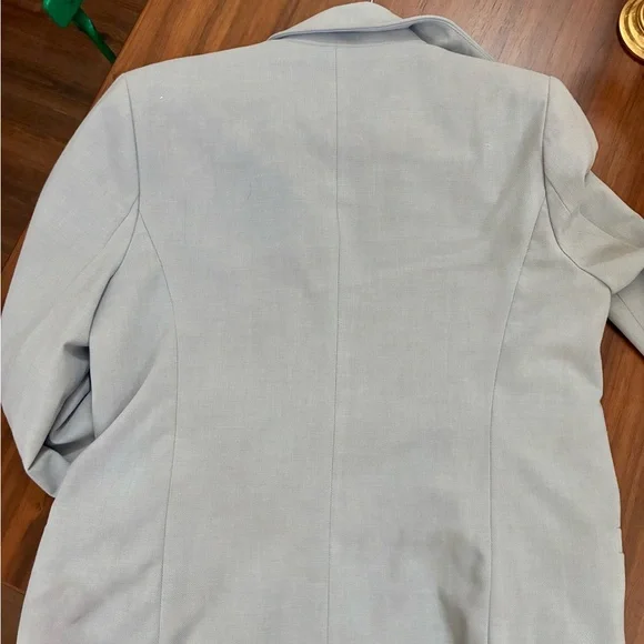 House of Harlow 1960 Gold Button Blue Blazer - Picture 8 of 13